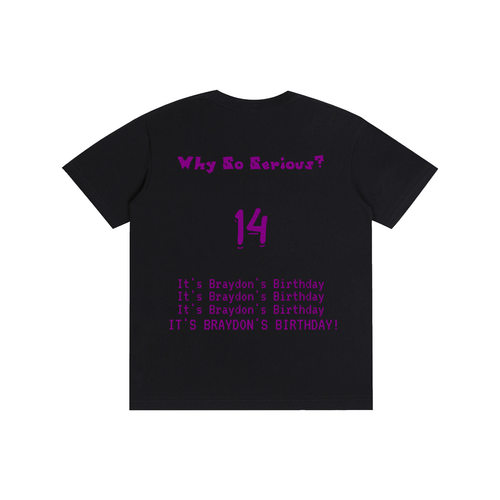 Braydon's Birthday Shirt 2